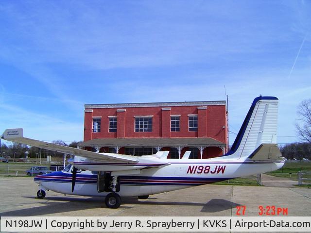 N198JW, 1962 Aero Commander 680-F C/N 680F-1132-75, AC 680F(p)