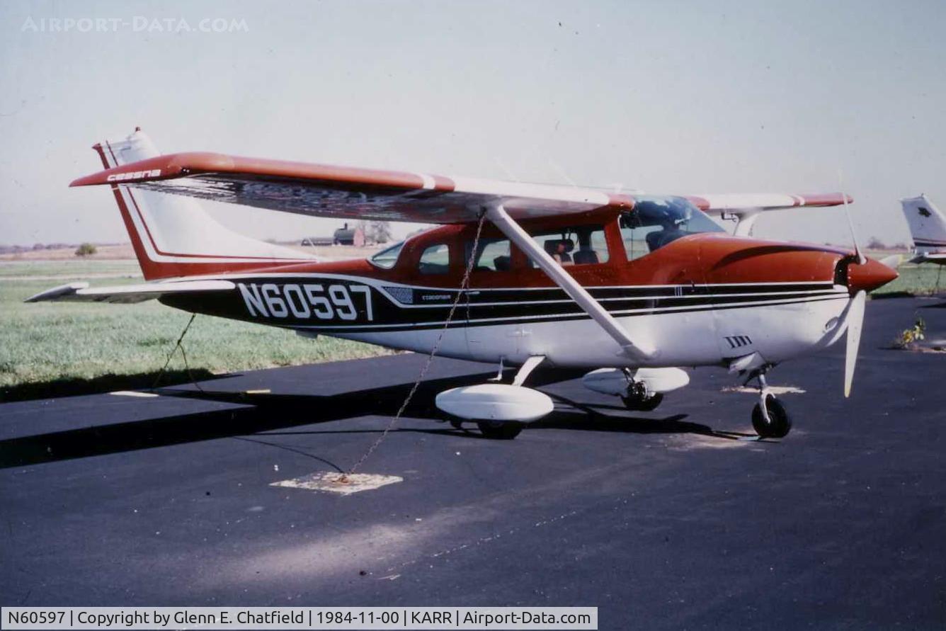 N60597, 1973 Cessna U206F Stationair C/N U20602036, Photo taken for aircraft recognition training