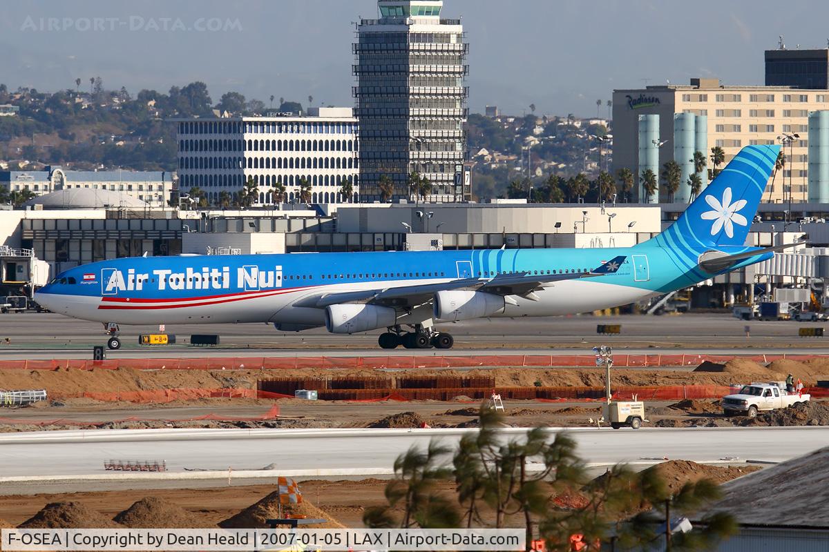 F-OSEA, 2001 Airbus A340-313 C/N 438, Air Tahiti Nui F-OSEA 