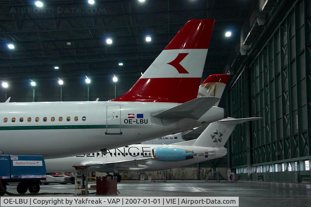 OE-LBU, 2001 Airbus A320-214 C/N 1478, Austrian Airlines Airbus 320