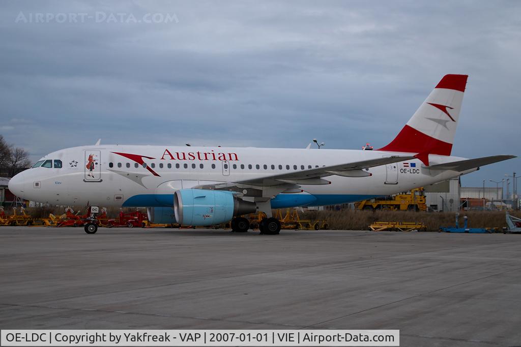 OE-LDC, 2004 Airbus A319-112 C/N 2262, Austrian Airlines Airbus 319