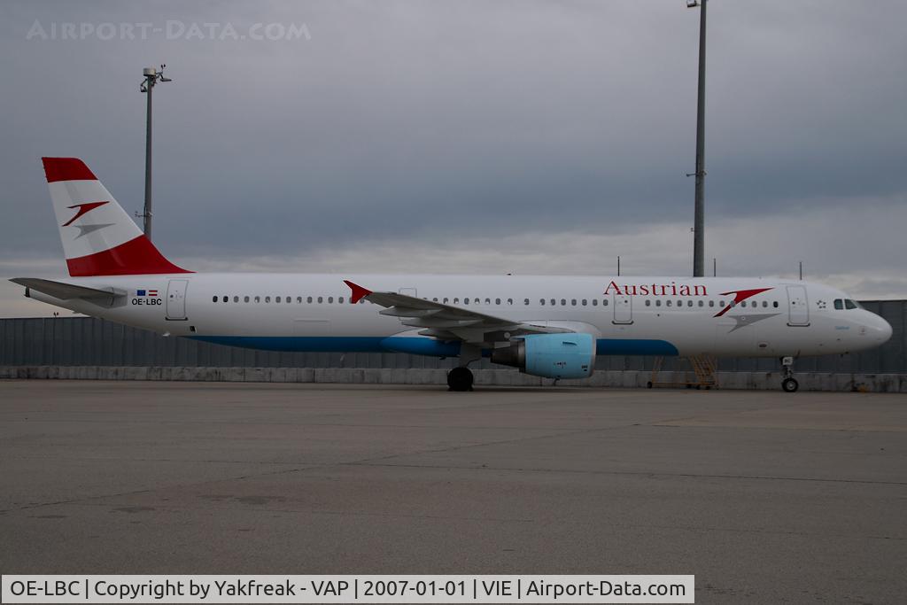 OE-LBC, 1996 Airbus A321-111 C/N 581, Austrian Airlines Airbus 321