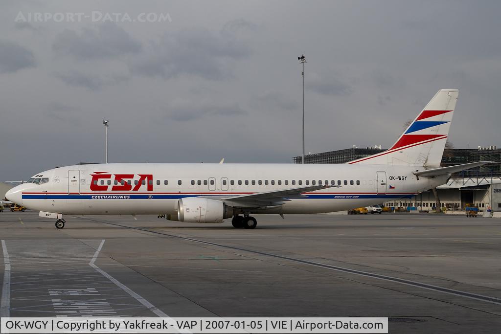 OK-WGY, 1991 Boeing 737-436 C/N 25839, CSA Boeing 737-400