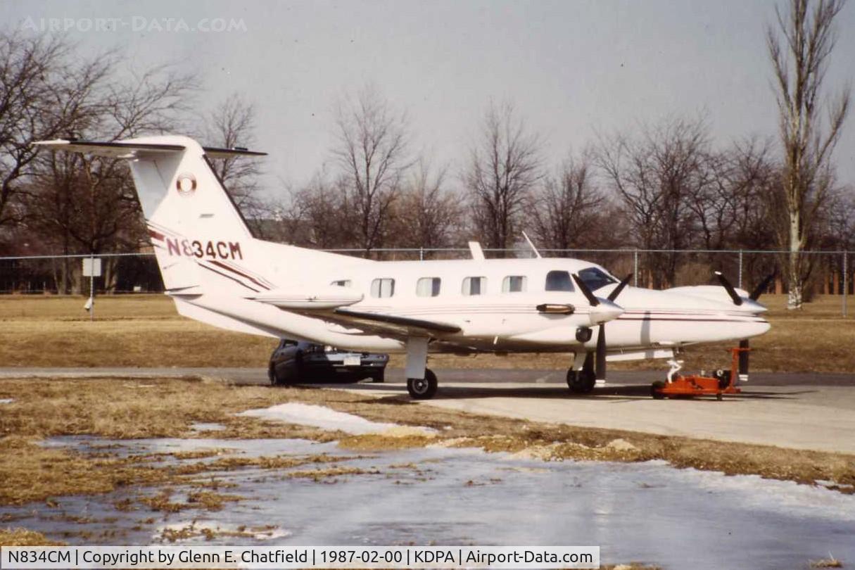 N834CM, Piper PA-42-720 Cheyenne III C/N 42-5501007, Photo taken for aircraft recognition training