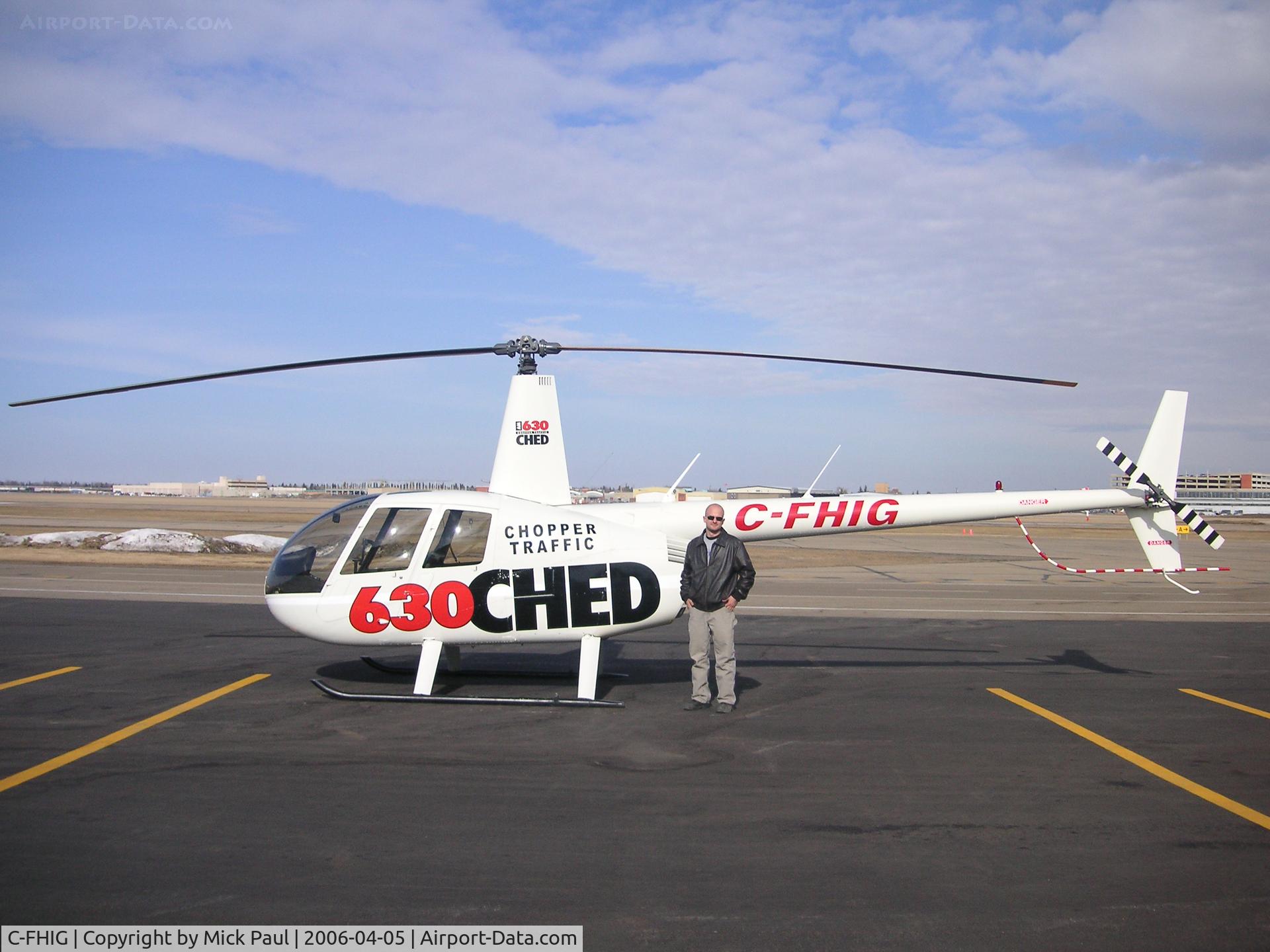 C-FHIG, 2004 Robinson R44 II C/N 10265, Canadian Traffic Network R44, Edmonton