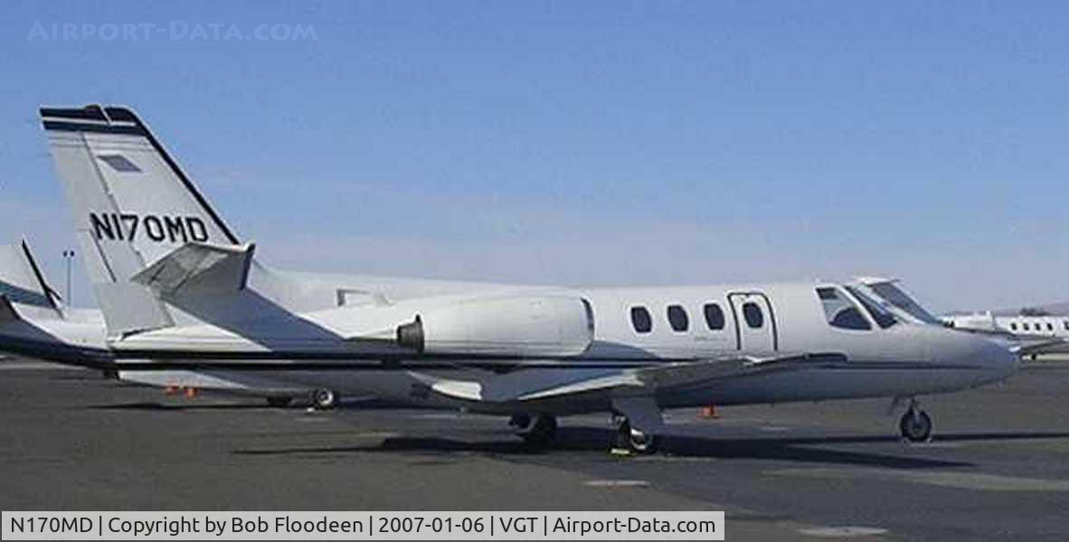 N170MD, 1973 Cessna 500 C/N 500-0088, 1973 Citation Jet 500 at North Las Vegas