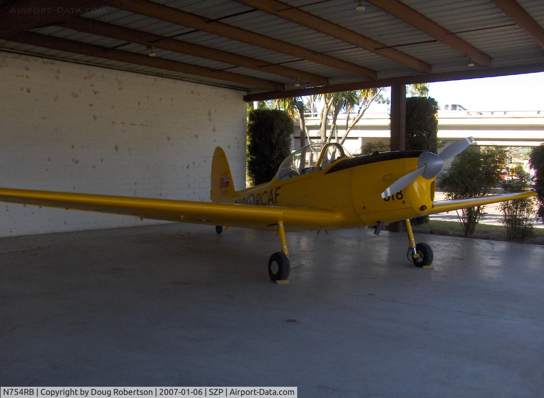 N754RB, 1952 De Havilland DHC-1 Chipmunk T.10 C/N C1/0532, 1952 DeHavilland DHC-1 CHIPMUNK, Gipsy Major 8 145 Hp