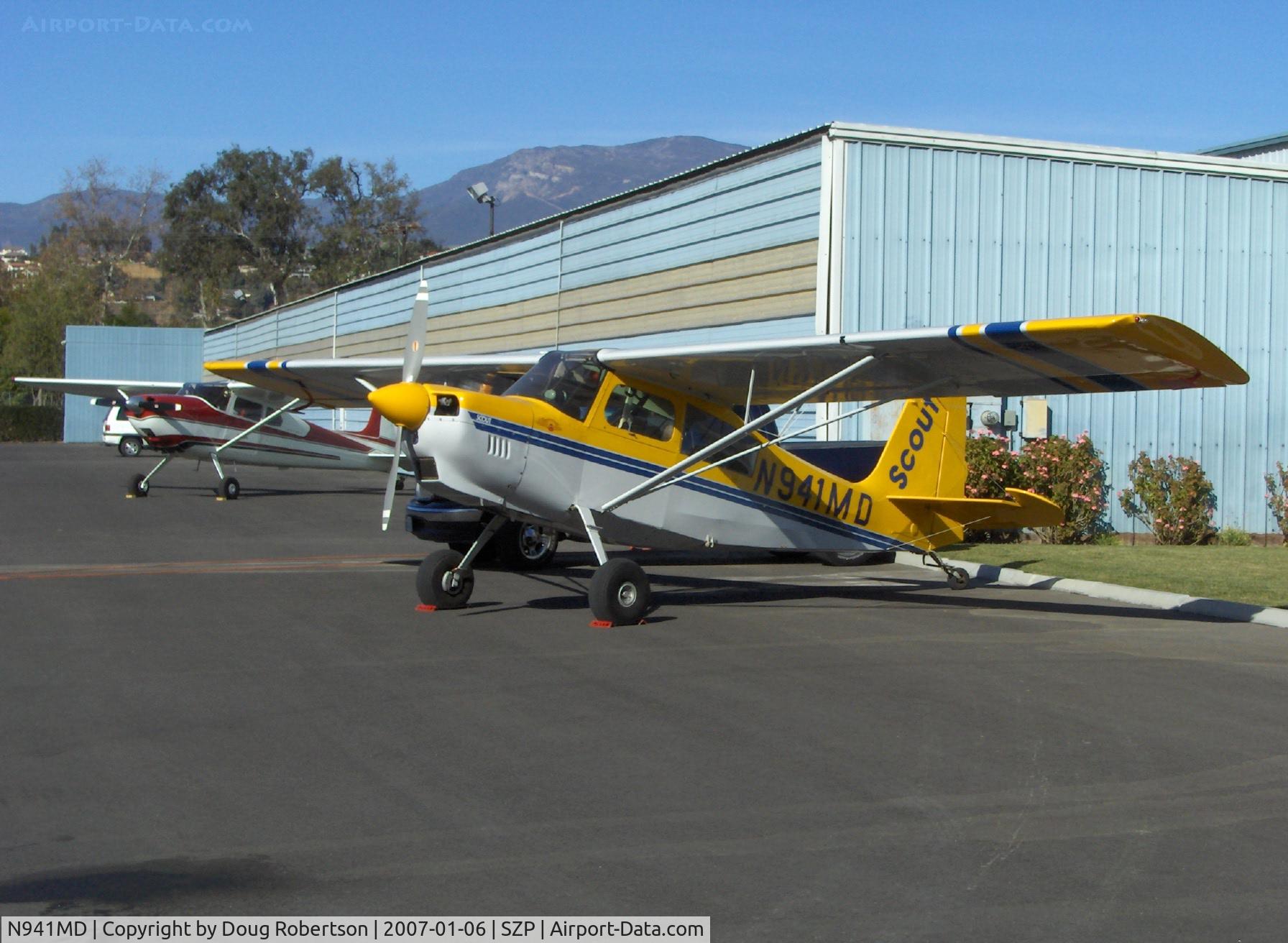 N941MD, 1996 American Champion 8GCBC Scout C/N 375-96, 1996 American Champion 8GCBC SCOUT, Lycoming O-360-E2C 180 Hp, wing spades