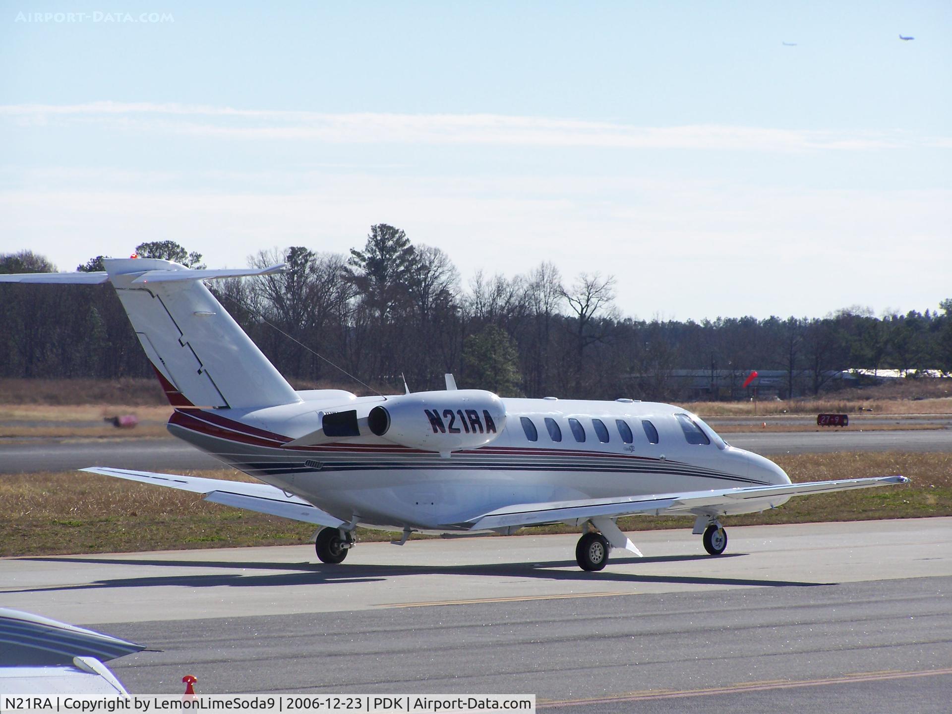 N21RA, 2002 Cessna 525A CitationJet CJ2 C/N 525A-0092, My Day at PDK.