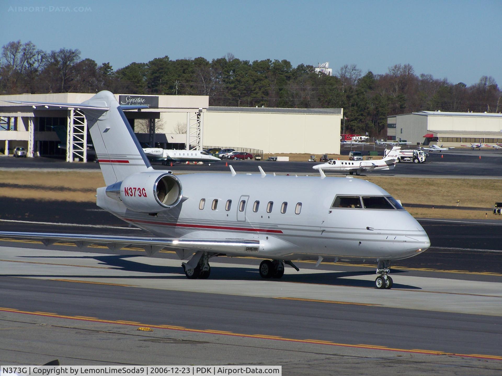 N373G, 2003 Bombardier Challenger 604 (CL-600-2B16) C/N 5556, My Day at PDK.