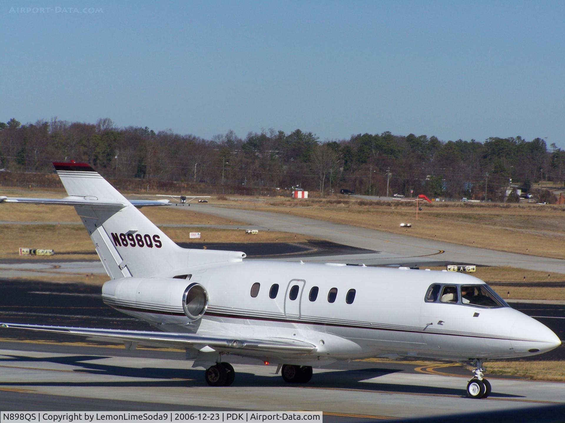 N898QS, 2002 Raytheon Hawker 800XP C/N 258593, My Day at PDK.