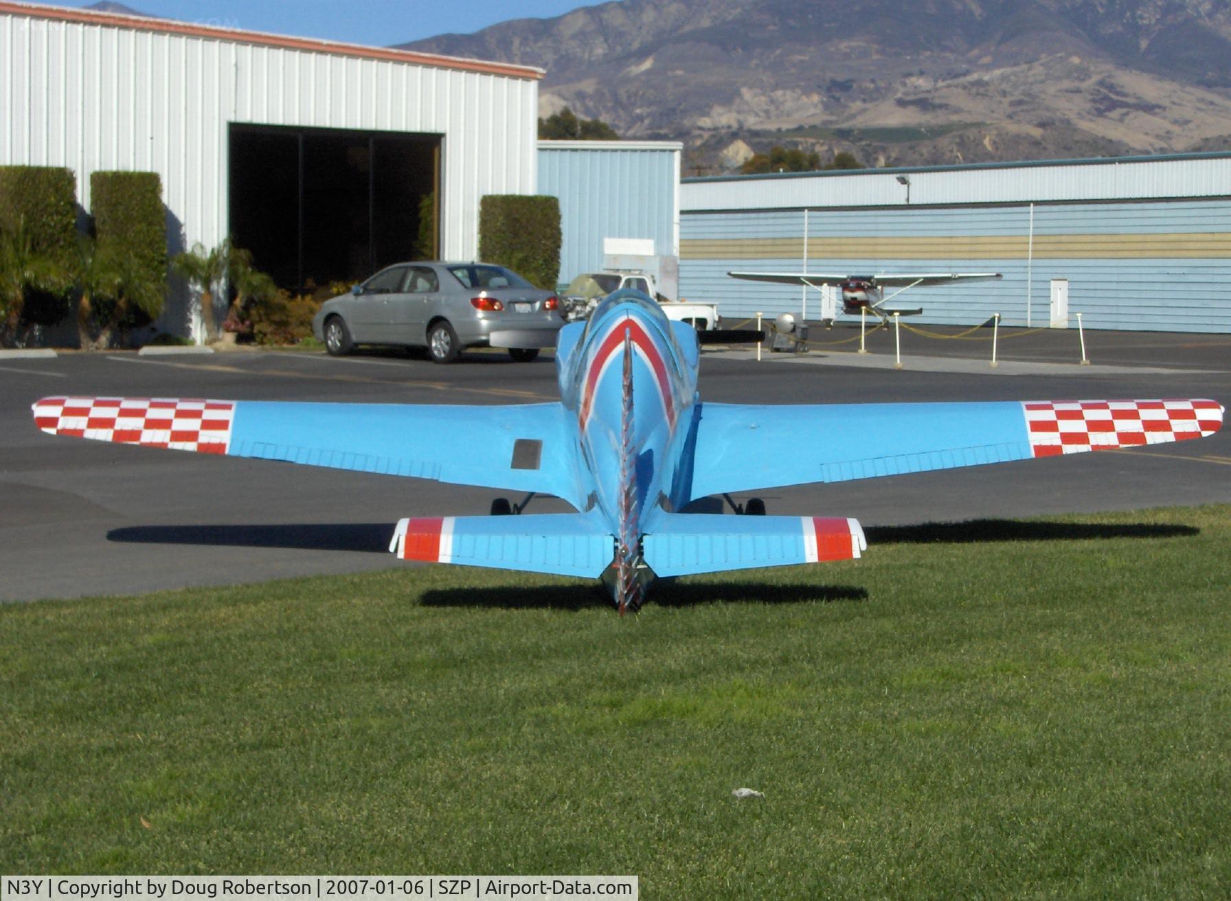 N3Y, 1961 LeVier Cosmic Wind C/N 1, 1961-1967 Dewey 1 