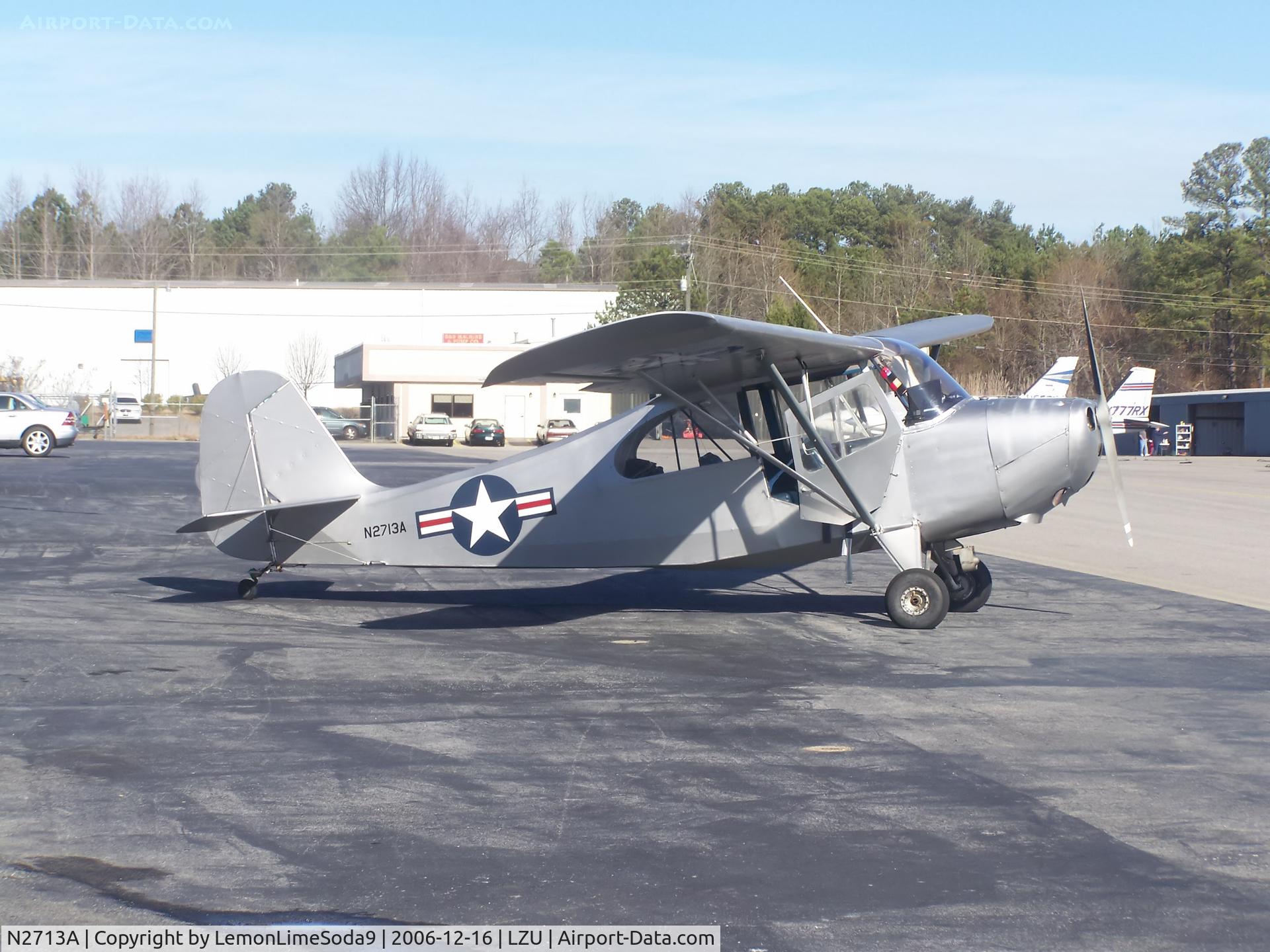N2713A, 1947 Aeronca 7BCM C/N 7BCM-338, My Day at LZU