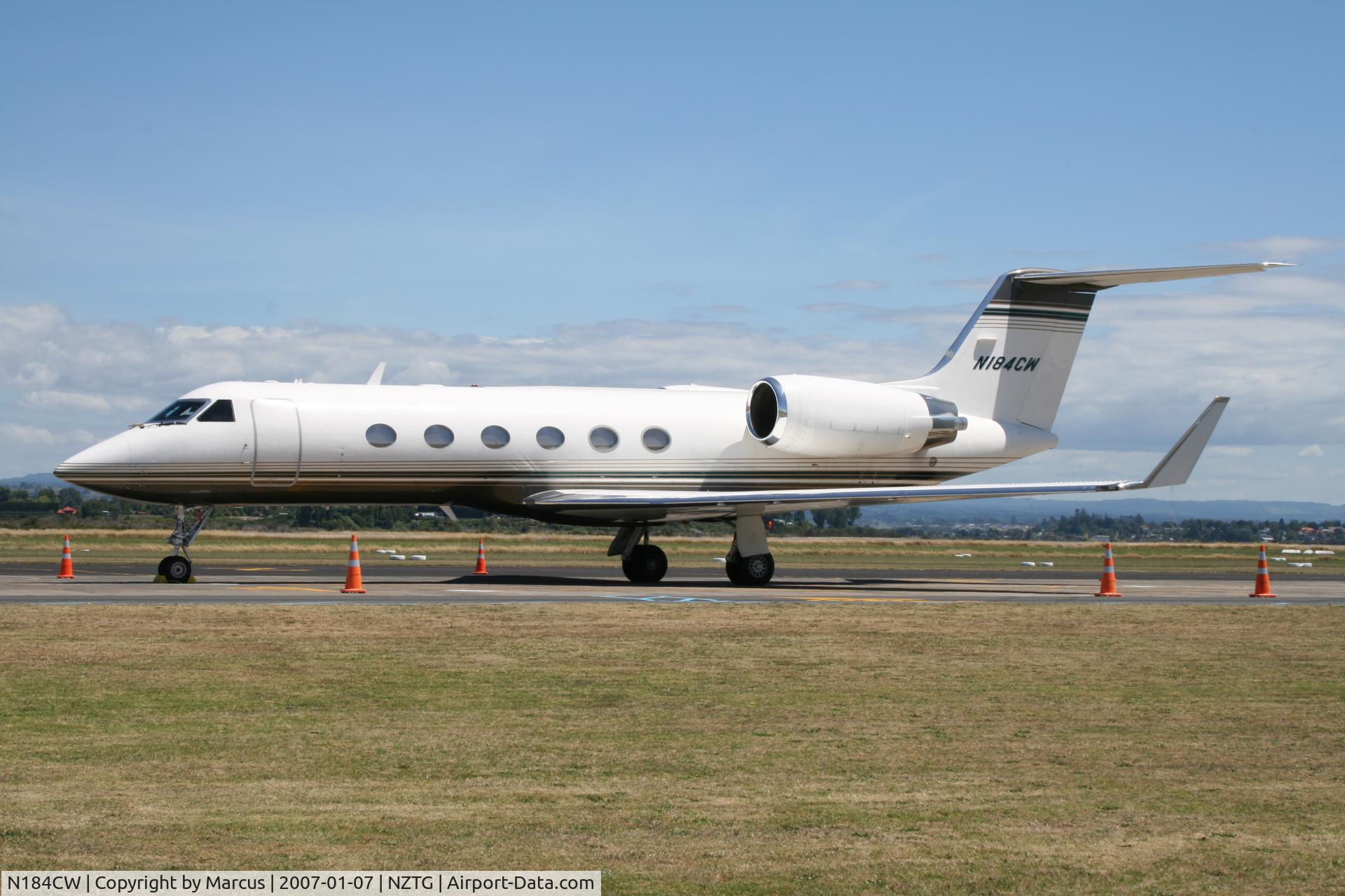 N184CW, 1986 Gulfstream Aerospace Gulfstream IV C/N 1004, Aircraft arrived 01-01-2007