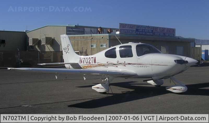 N702TM, 2006 Cirrus SR20 G2 C/N 1649, 2006 Cirrus SR20 at North Las Vegas