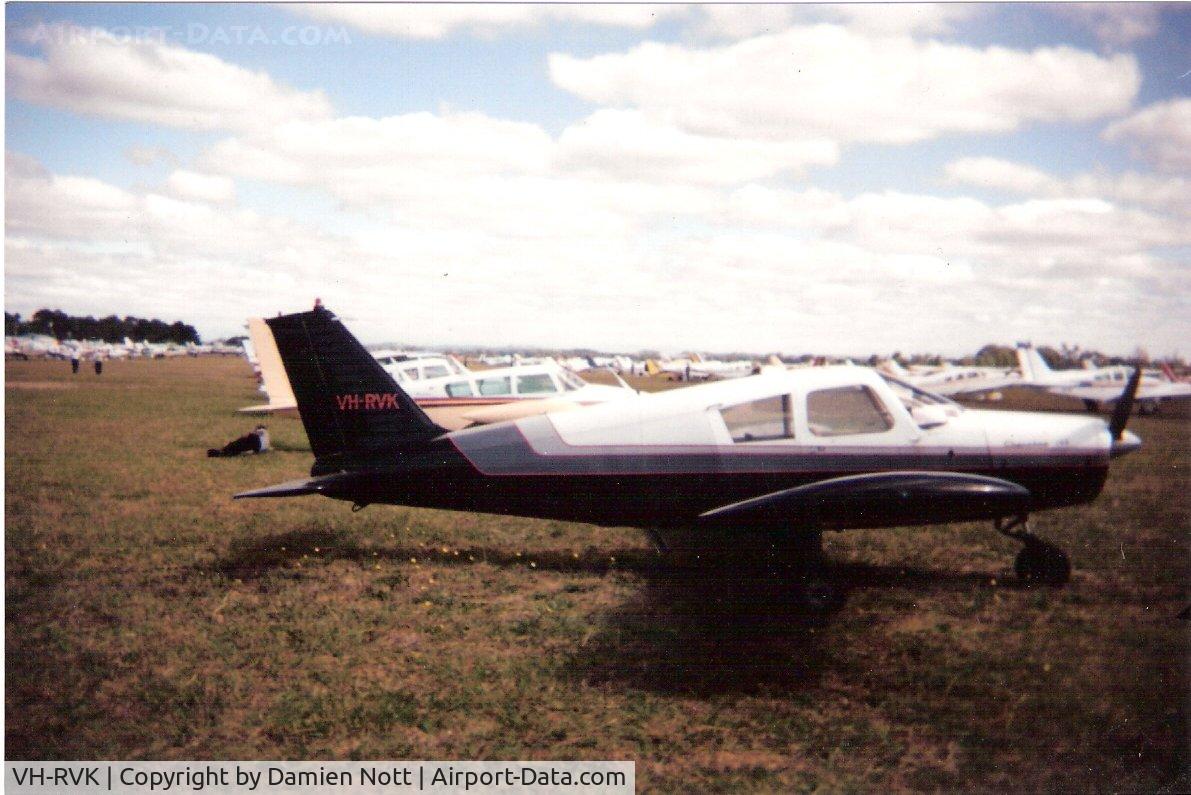 VH-RVK, 1966 Piper PA-28-140 C/N 28-21965, Taken at Mangalore Airshow in the mid-90's