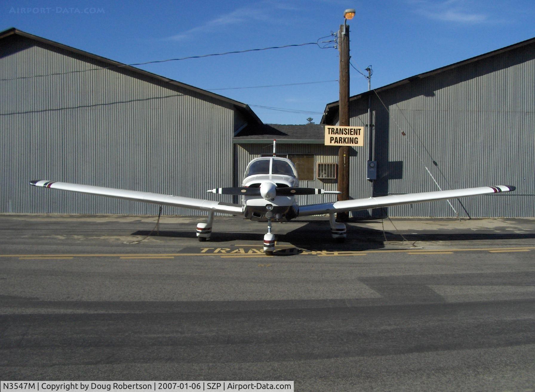 N3547M, 1978 Piper PA-28-161 Warrior II C/N 28-7816354, 1978 Piper PA-28-161 WARRIOR II, Lycoming O-320-D3G 160 Hp