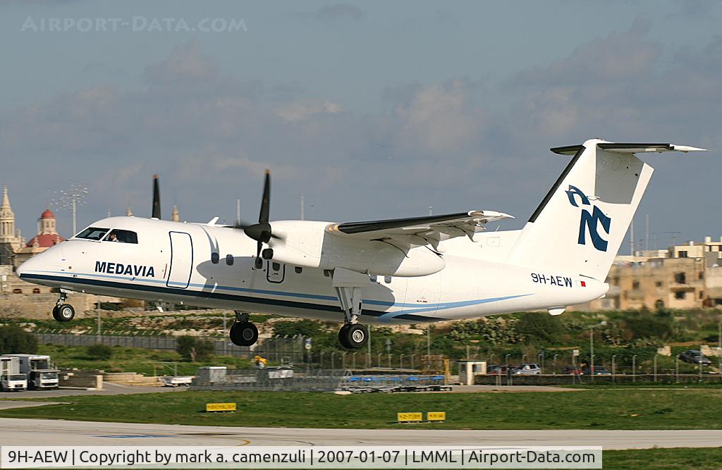 9H-AEW, 1990 De Havilland Canada DHC-8-102 Dash 8 C/N 222, DASH 8