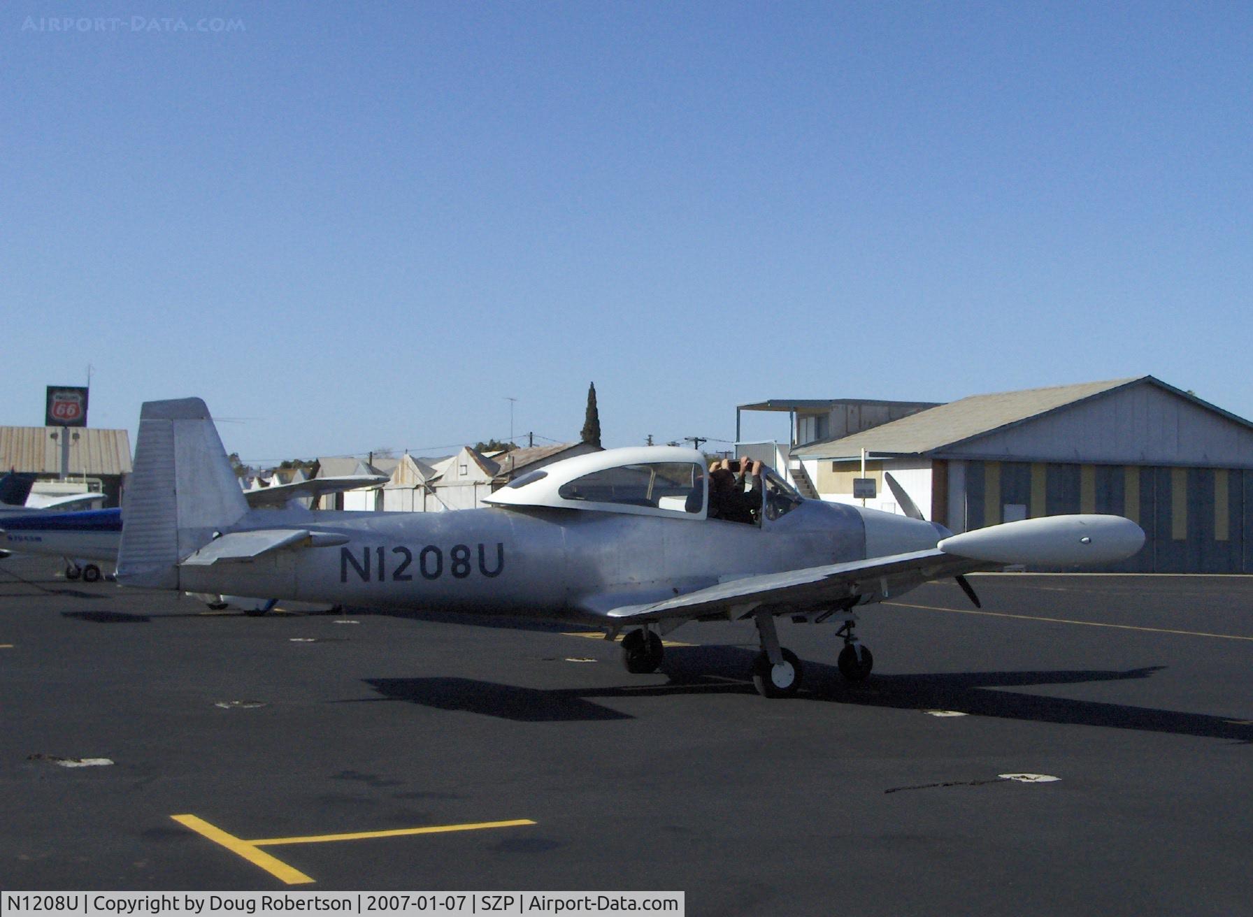 N1208U, 1949 Ryan Navion A C/N NAV-4-1803, 1949 Ryan NAVION A, Continental E-185 205 Hp