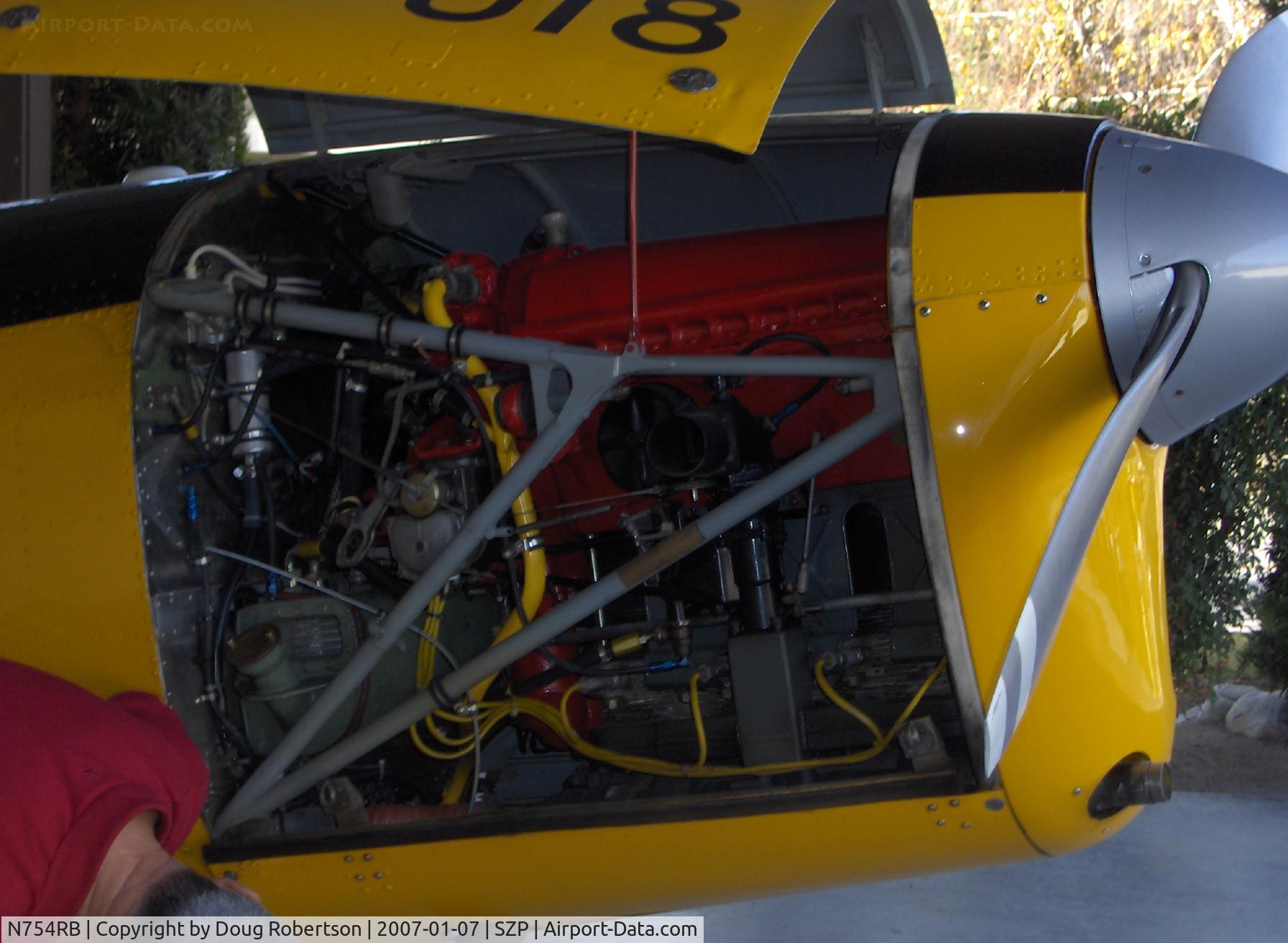 N754RB, 1952 De Havilland DHC-1 Chipmunk T.10 C/N C1/0532, 1952 DeHavilland DHC-1 CHIPMUNK, Bristol-Siddeley (D.H.) Gipsy Major 8 145 Hp, 4 cylinder inverted engine uncowled