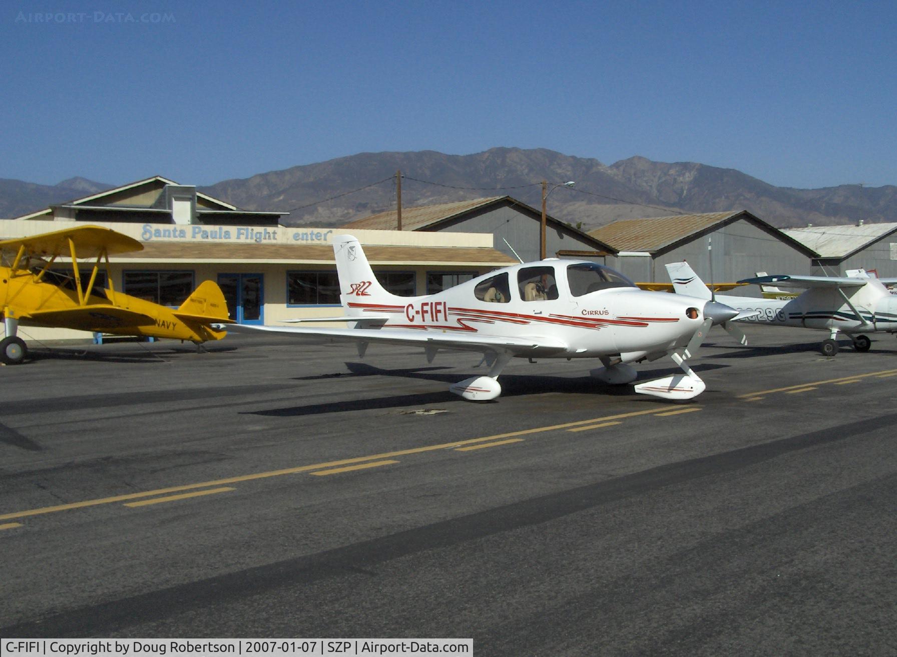 C-FIFI, 2003 Cirrus SR22 C/N 0558, 2003 Cirrus SR22, Continental IO-550 310 Hp