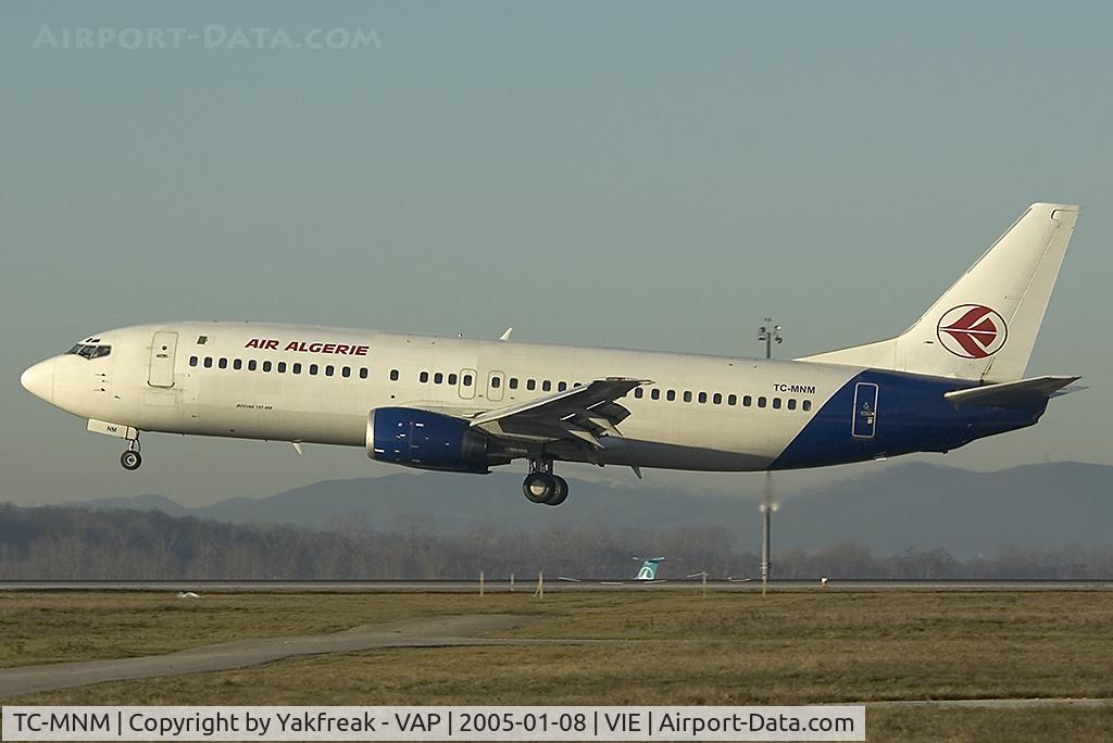 TC-MNM, Boeing 737-4Q8 C/N 25375, Air Algerie Boeing 737-400