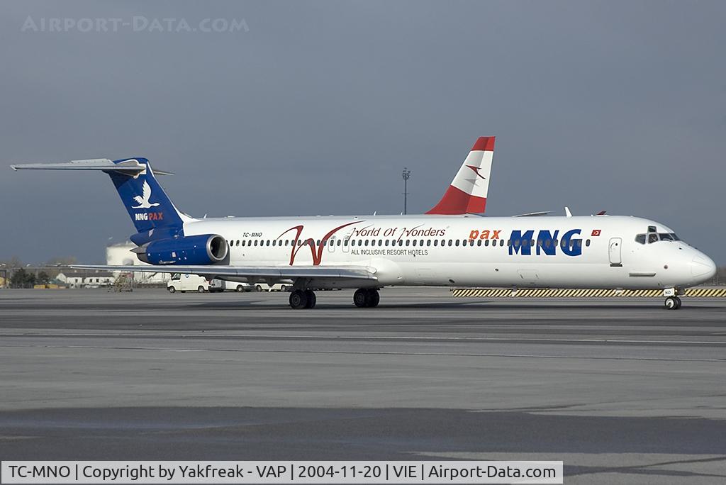 TC-MNO, 1982 McDonnell Douglas MD-82 (DC-9-82) C/N 49138, MNG MD80