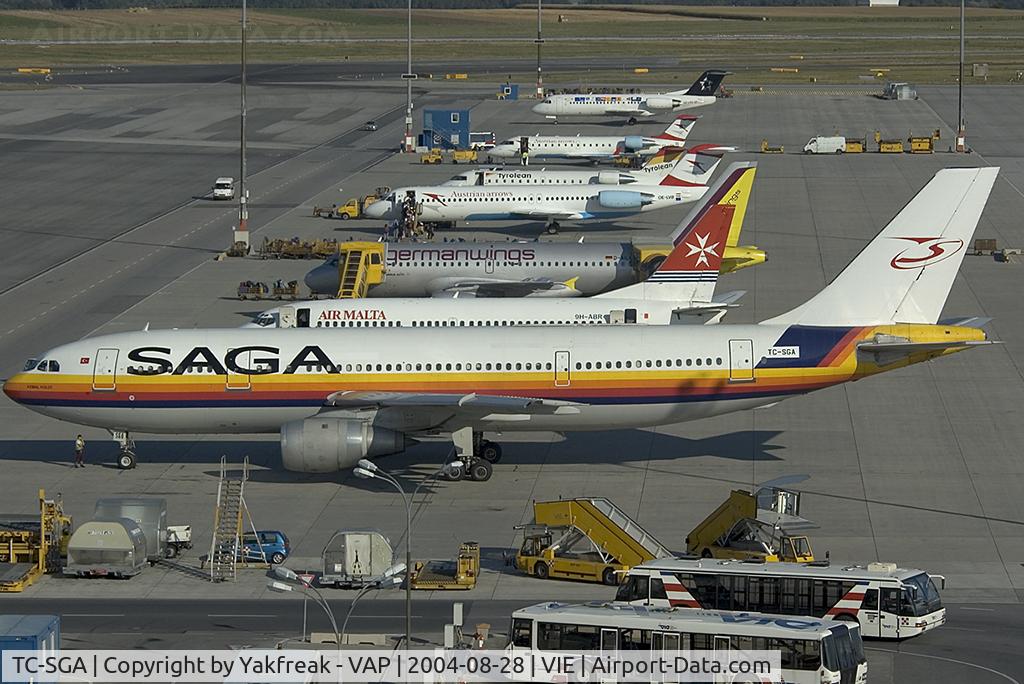 TC-SGA, 1980 Airbus A300B2K-3C C/N 090, Saga Airlines Airbus 300