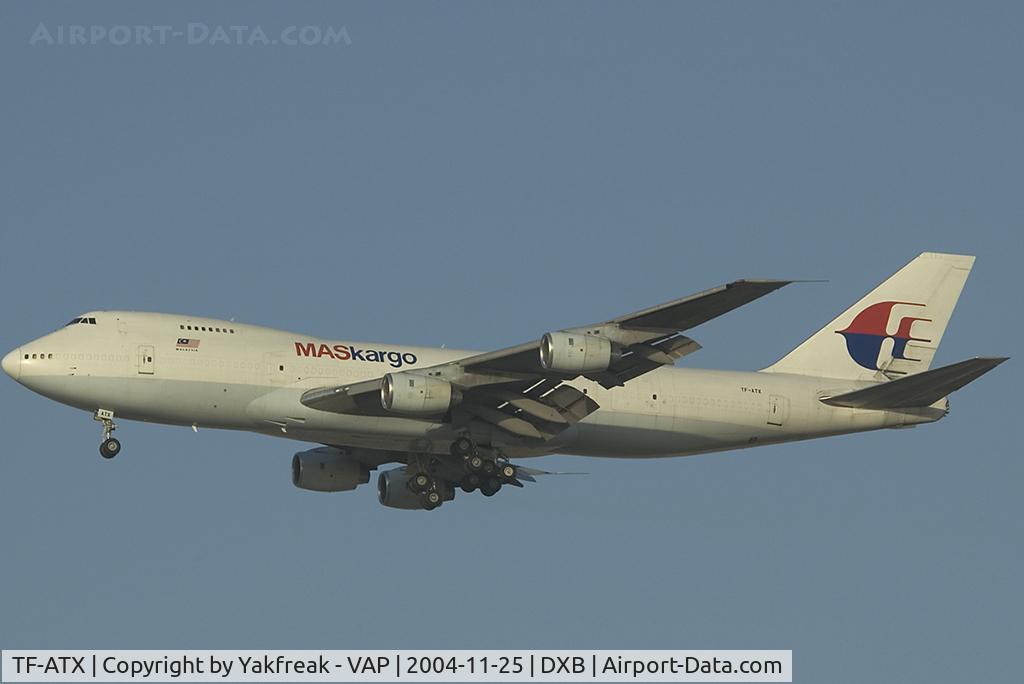 TF-ATX, 1987 Boeing 747-236B C/N 23711, MAS Cargo Boeing 747-200