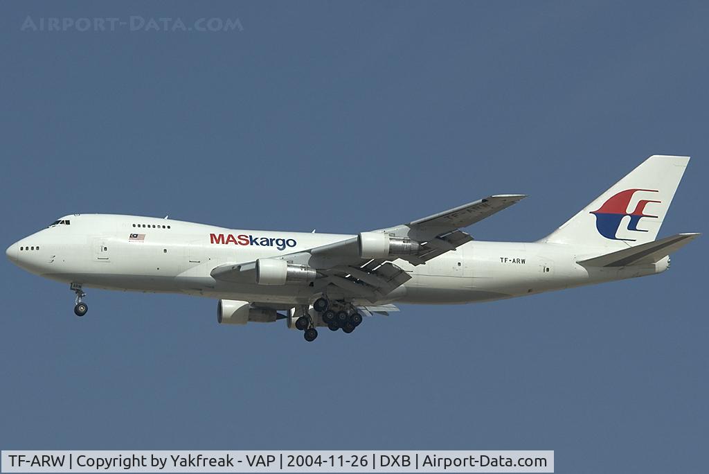 TF-ARW, 1988 Boeing 747-256B C/N 24071, MAS Kargo Boeing 747-200