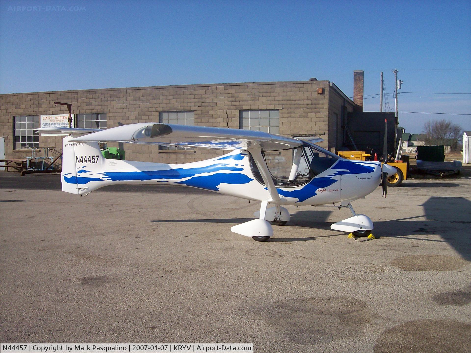 N44457, 2005 Fantasy Air Allegro 2000 C/N 05-213, Allegro 2000