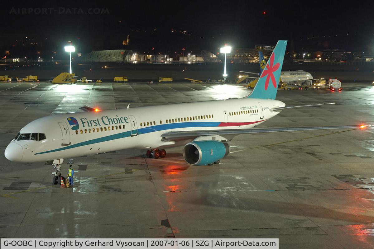 G-OOBC, 2003 Boeing 757-28A C/N 33098, Saison-Opening @ SZG