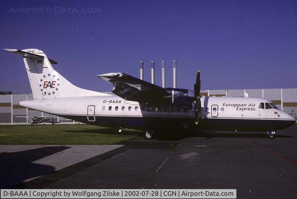 D-BAAA, 1988 ATR 42-300 C/N 092, visitor