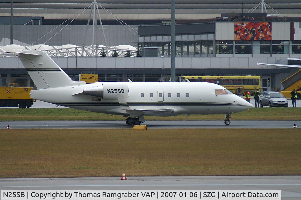 N25SB, 1992 Canadair Challenger 601-3A (CL-600-2B16) C/N 5115, privat Canadair Challenger