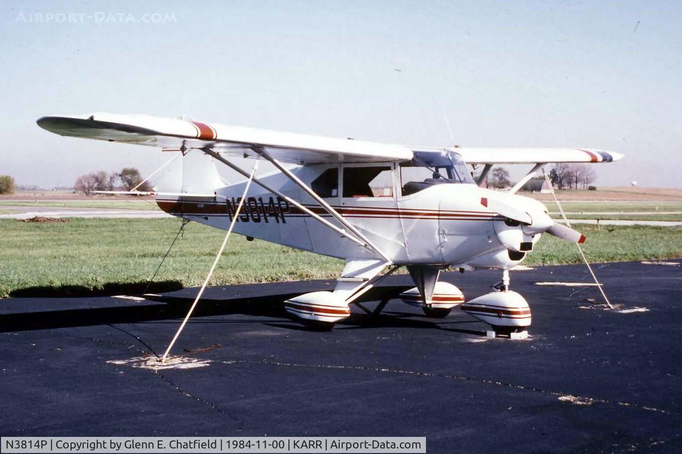 N3814P, 1955 Piper PA-22S-150 C/N 22-3504, Photo taken for aircraft recognition training