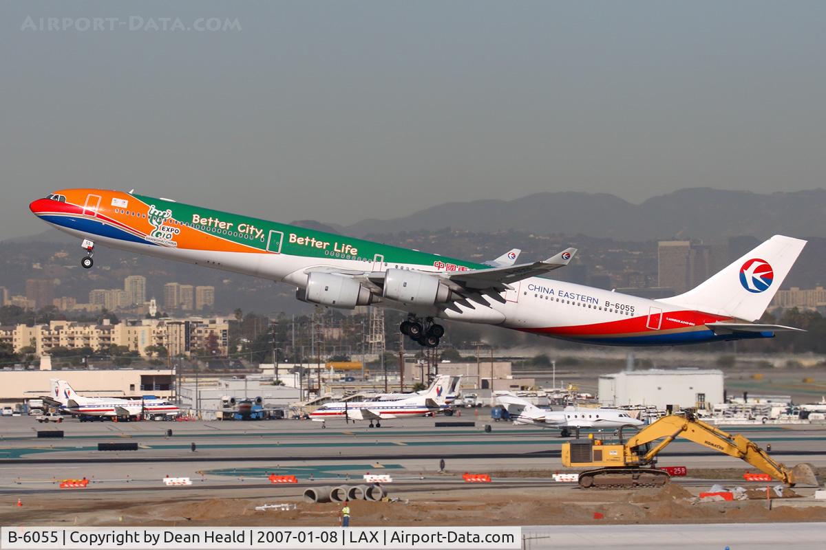 B-6055, 2004 Airbus A340-642 C/N 586, China Eastern B-6055 