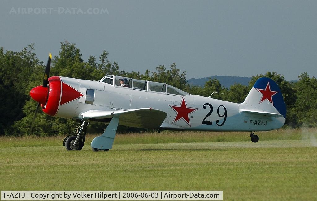F-AZFJ, Yakovlev Yak-11 C/N 25 III/02, Yak-11