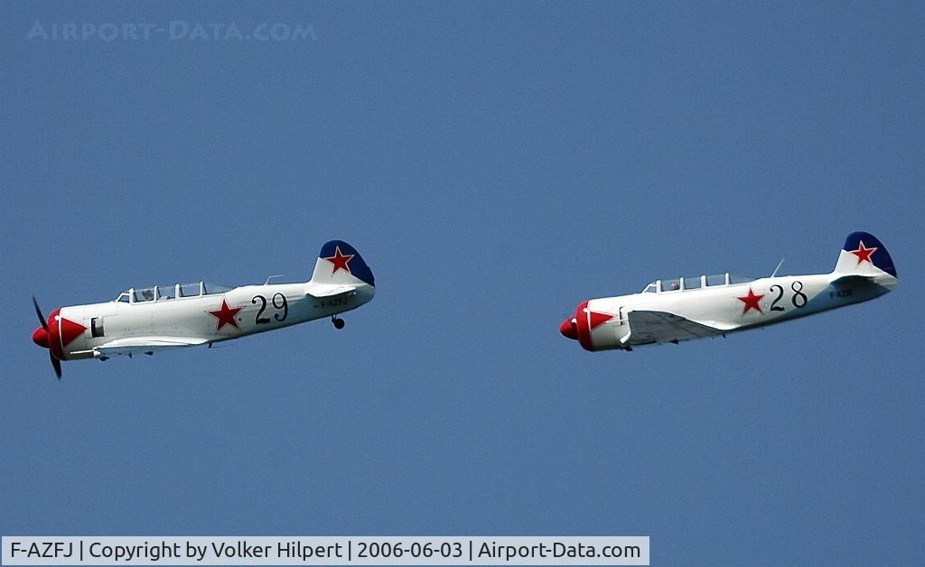 F-AZFJ, Yakovlev Yak-11 C/N 25 III/02, Yak-11