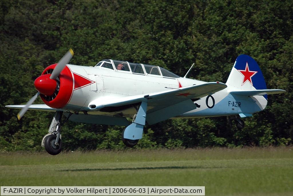 F-AZIR, Yakovlev Yak-11 C/N 25 III/21, Yak-11