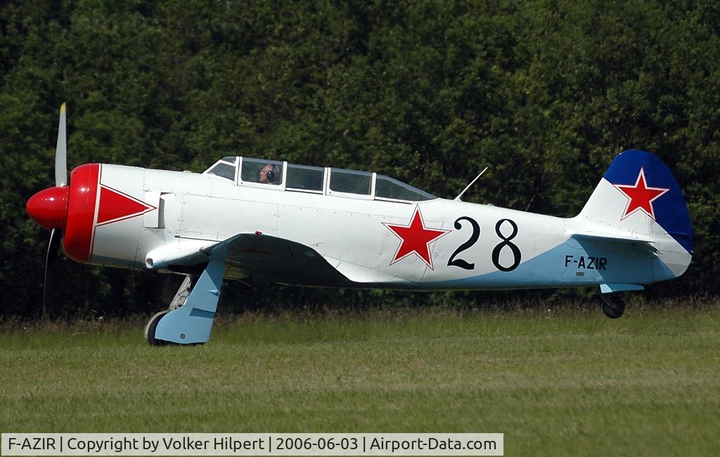 F-AZIR, Yakovlev Yak-11 C/N 25 III/21, Yak-11