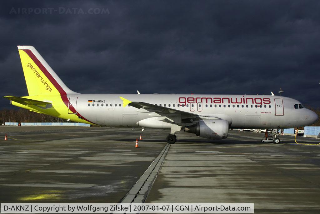 D-AKNZ, 1996 Airbus A320-212 C/N 0645, visitor