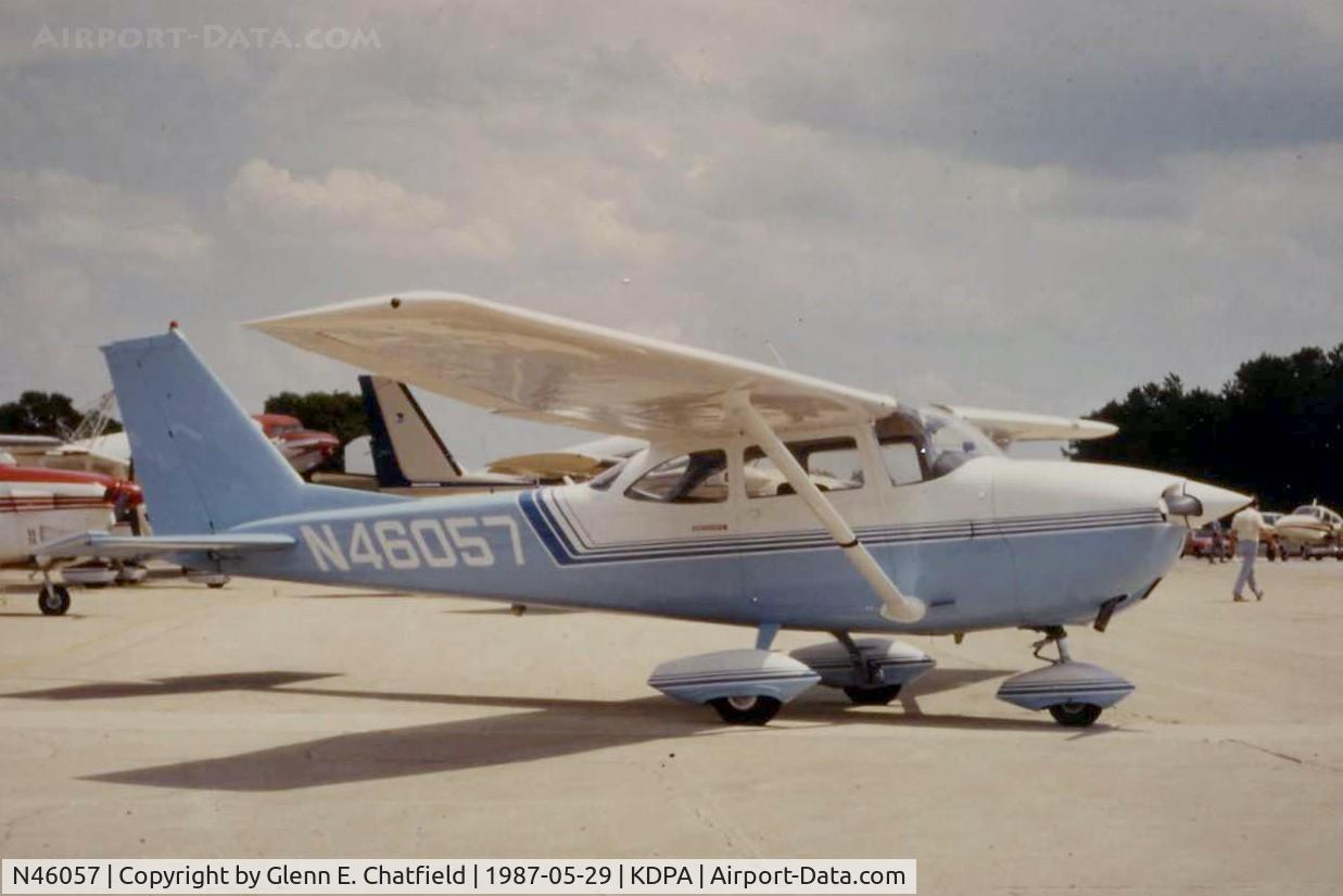 N46057, 1968 Cessna 172I C/N 17257018, Photo taken for aircraft recognition training