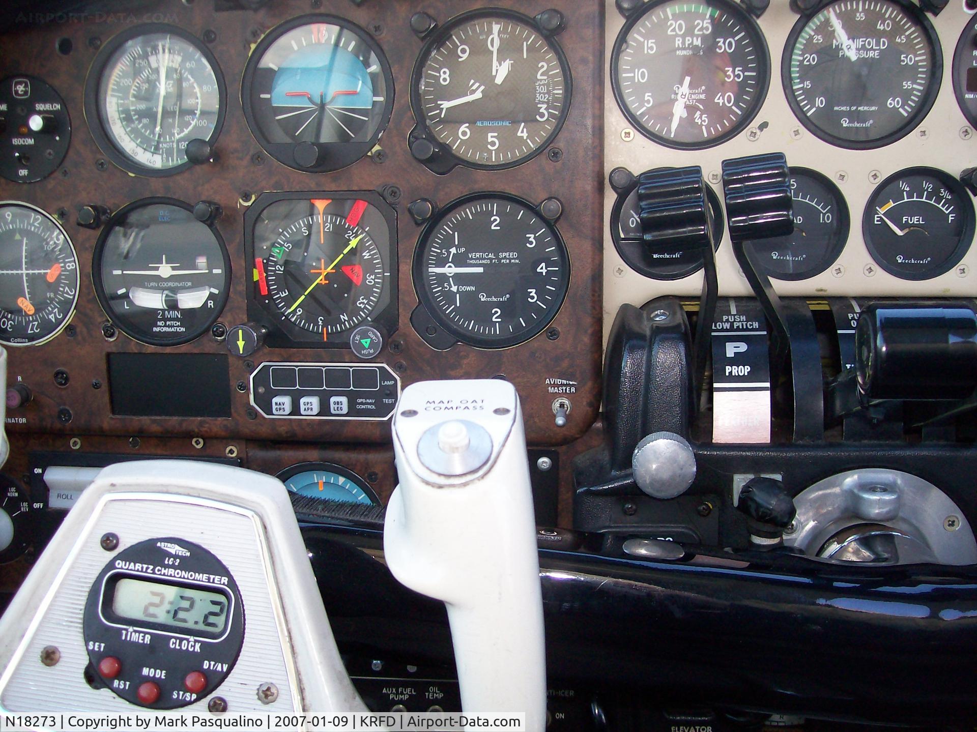 N18273, 1977 Beech 95-B55 (T42A) Baron C/N TC-2065, Beech B55
