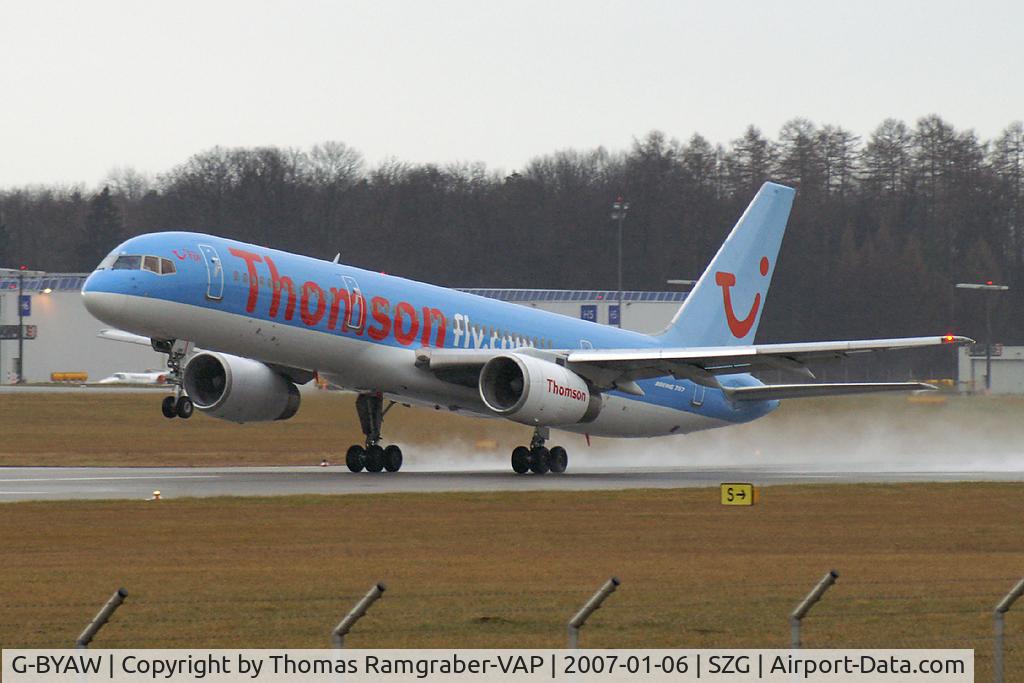 G-BYAW, 1995 Boeing 757-204 C/N 27234, Thomsonfly B757-200