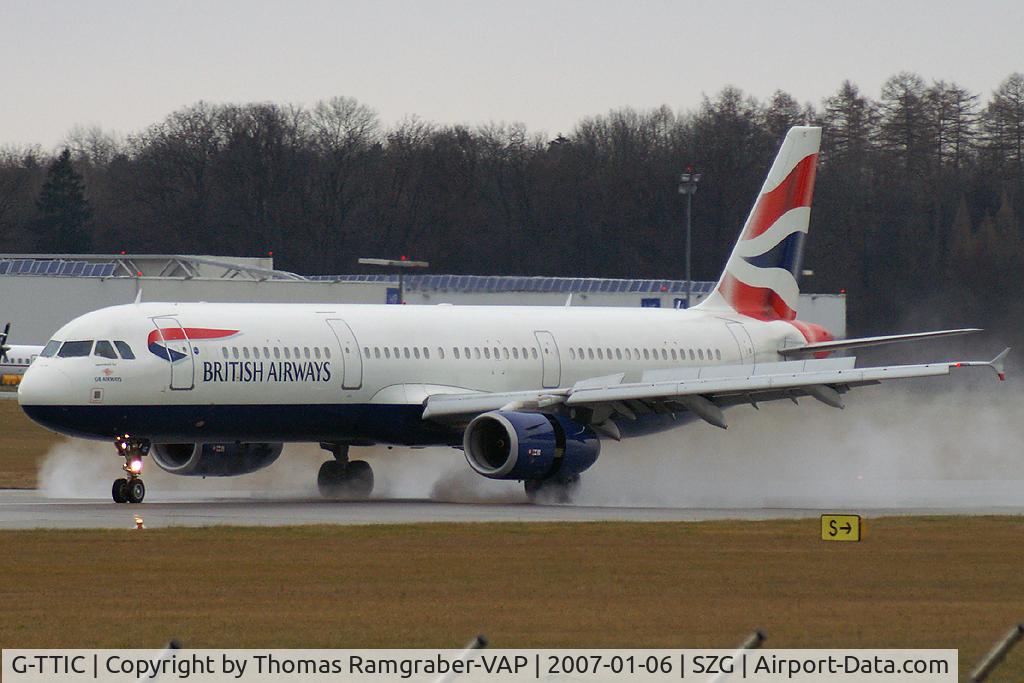G-TTIC, 2002 Airbus A321-231 C/N 1869, British Airways A321 (operated by GB Airways)