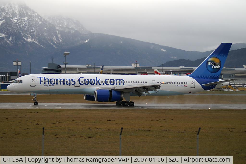 G-TCBA, 1998 Boeing 757-28A C/N 28203, Thomas Cook B757-200