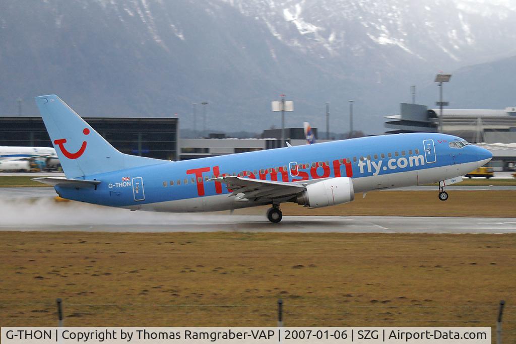 G-THON, 1999 Boeing 737-36N C/N 28596, Thomsonfly B737-300