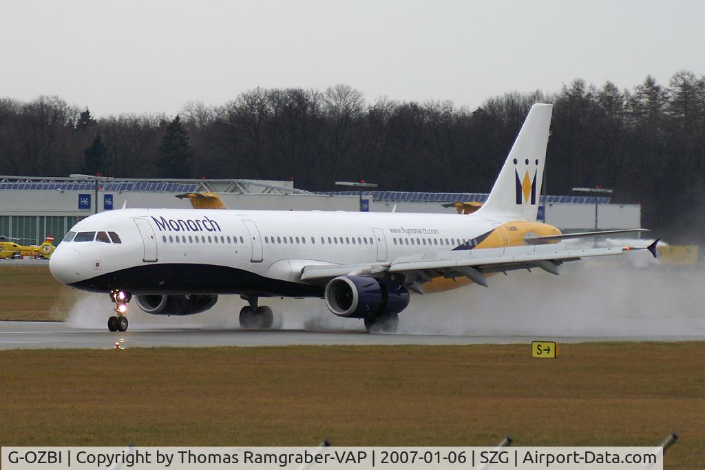 G-OZBI, 2007 Airbus A321-231 C/N 2234, Monarch Airlines A321