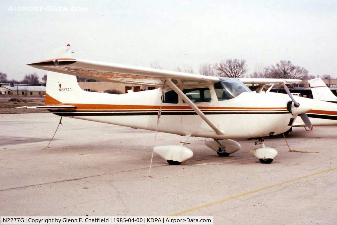N2277G, 1958 Cessna 182B Skylane C/N 51577, Photo taken for aircraft recognition training