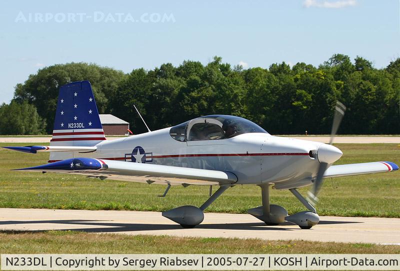 N233DL, Vans RV-9A C/N 90281, EAA AirVenture 2005